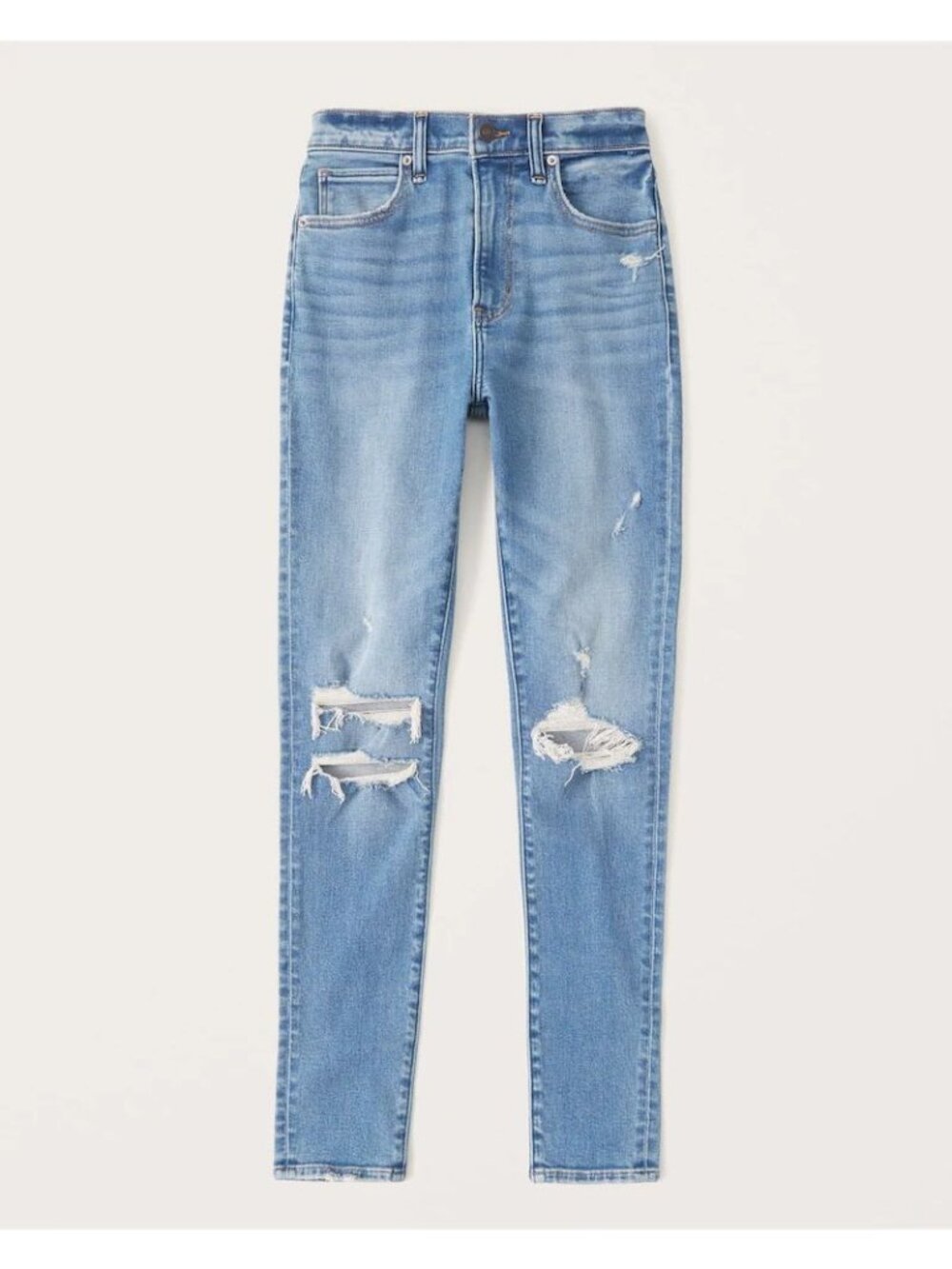 Abercrombie & Fitch 14 L 32" Waist High Rise Super Skinny Jean